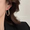 GMI Earless Simple Bracelet Painless Mosquito Coil Ear Clip Women European and American Cold Style Ear Ring Simple Elegant Earrings Earrings