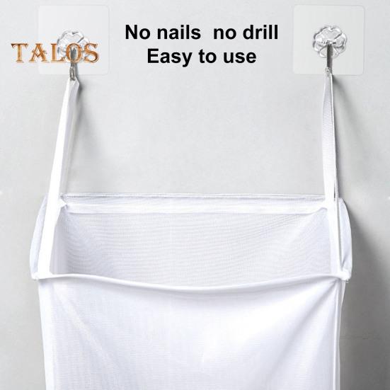 Lot De 2 Paniers à Linge Pliables En Maille - 75L - Respirants - Pour Chambre & Voyage