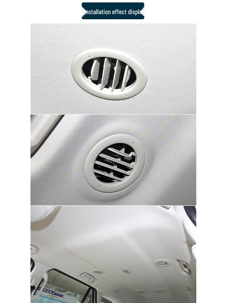 Ford Transit Roof Air Vent Grille Louver - Round Air Outlet