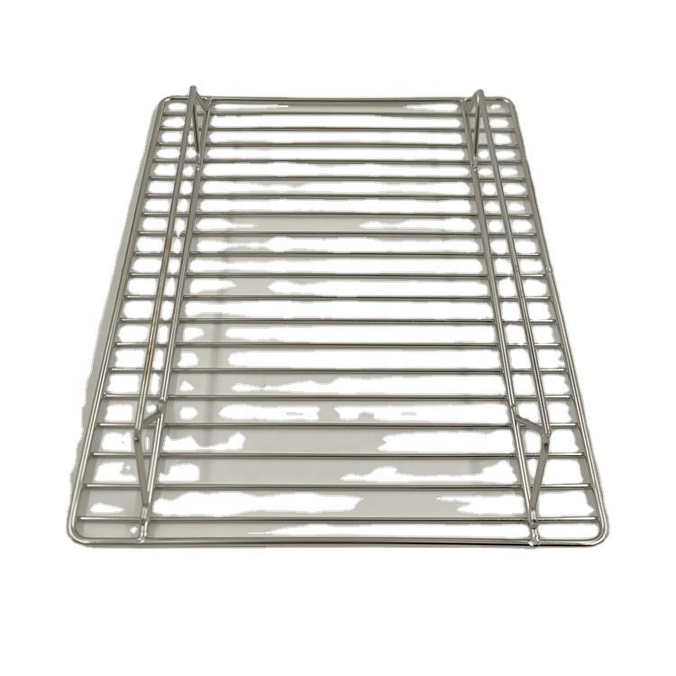 BBQ Grill Wire Mesh/BBQ Grid/BBQ Wire Shelf Steel Stainless Steel Wire Plain Weave Welded Mesh Technique Parts Outdoor Cooking 50 mm