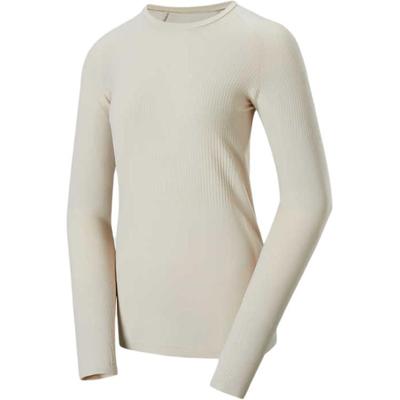 Sense Aero Running Series Seamless Fashion Quick-Dry Breathable Long Sleeve T-Shirt Women Tops Earth-Gray C22670