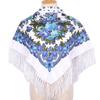 Foulard quadrato da donna 90x90 stile etnico - Fazzoletto da testa e scialle con stampa Xinjiang più venduto