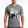 Suzi Quatro Tshirt Summer Casual Cotton Tee Oversized Streetwear Tops Vintage Graphic Print Loose Fit Short Sleeve