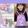 Nova Mochila Infantil de Desenho Animado Para Crianças de 3 a 8 Anos Com Adorável Design de Animal nas Cores Azul e Rosa