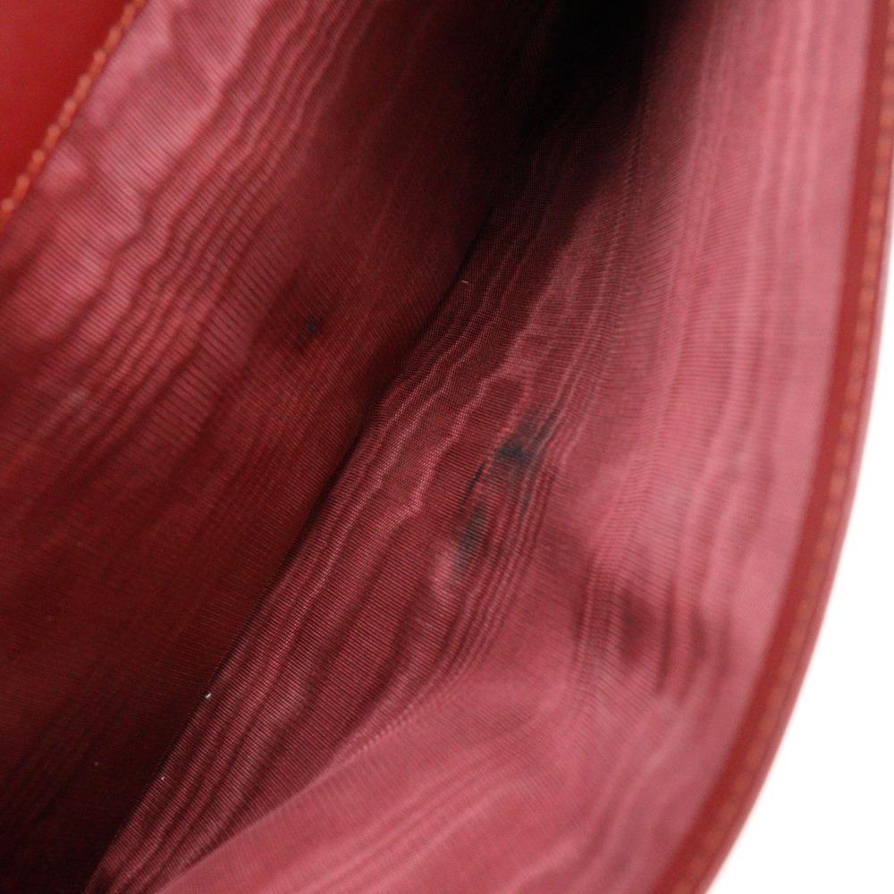 CARTIER Must Line Clutch bag Bordeaux Calfskin Women Used