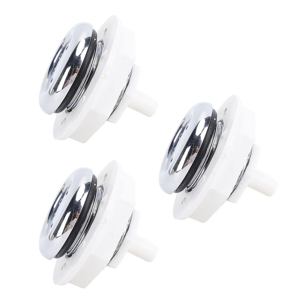 3Pcs 7 Hole Bathtub Nozzles,   Bubble Nozzle, Bubble   Nozzle Accessory for SPA, Hot Spring, Swimming Pool, Bathtub