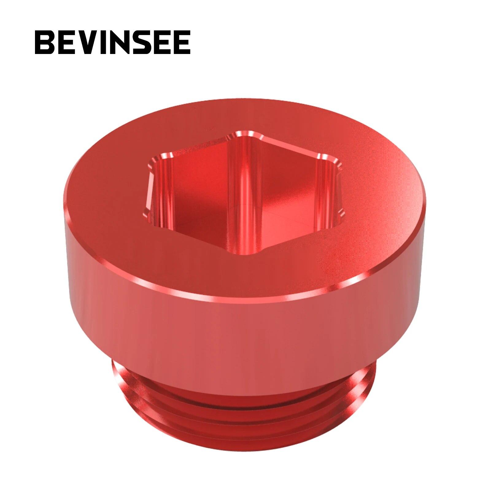 

Дифференциальная сливная пробка BEVINSEE с уплотнительным кольцом для BMW E46 E90 E81 E60 F10 F20 E83 E84 E70 F15 Z4 для мини-сливной пробки 33117525064 красный