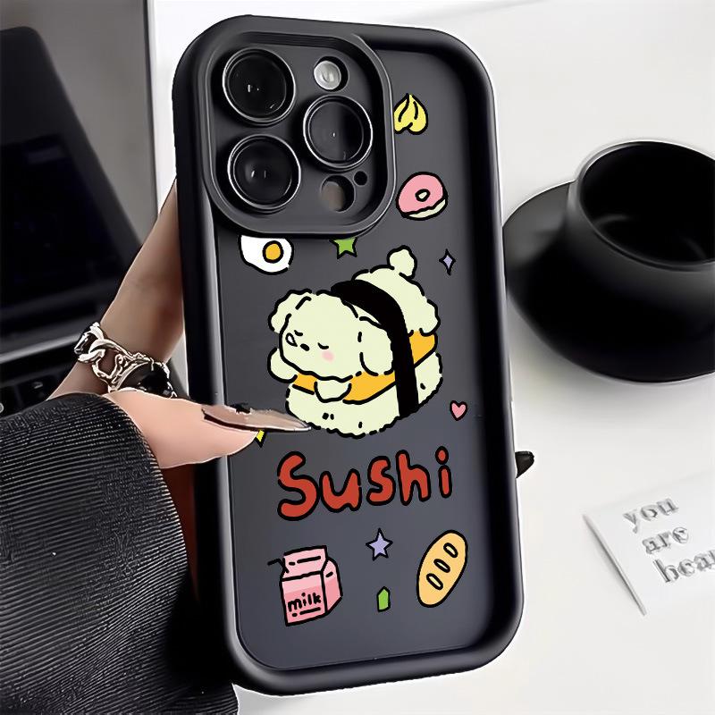 Applicable to the new Apple 11/11pro mobile phone case 11plus/11pro Huawei silicone creative 11puls anti-drop