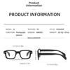 New Retro Anti Blue Light Presbyopic Eyeglasses Fashionable and Simple Reading Glasses Trendy Far-sighted Eyewear +1.0 To +4.0