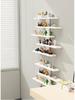 Wall-Mounted Bedroom Hand Figure Display Shelf - 5-Layer Wooden Ornament Organizer