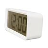 NITORI (NITORI) 8171601 Digital Clock, S 001YT, White, Suitable for Tabletop and Wall Use