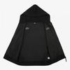 The North Face Men S Core Hooded Zip Up Black Nj5jr50b