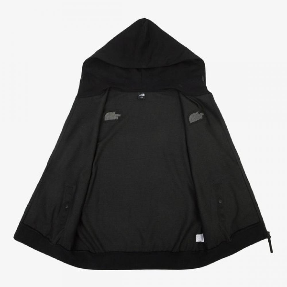 The North Face Men S Core Hooded Zip Up Black Nj5jr50b