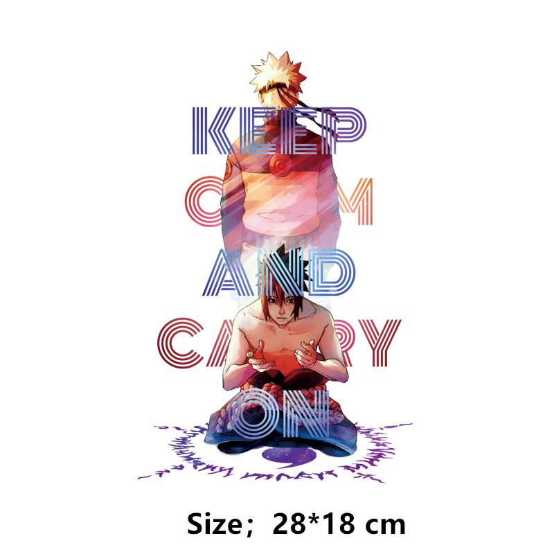 

Аниме патч Хатаке Какаши термопереводные наклейки для одежды футболка «сделай сам» Гаара термопереносная наклейка в полоску для куртки