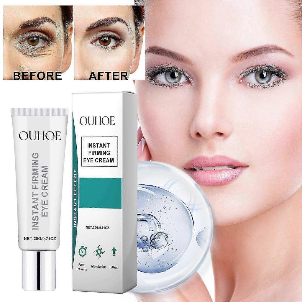 Crema Contorno Occhi Rassodante Istantaneo per Pelle Compatta, Riduzione di Rughe, Occhiaie, 20g