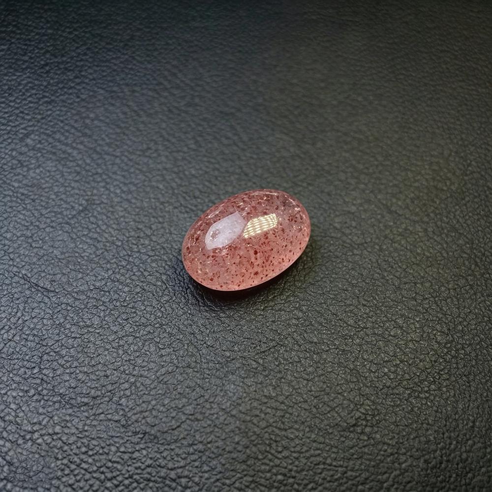 5A Qualität Ei-Oval Polierter Edelstein Natürliches Material Rutilquarz Kristall Loser Edelstein Stein Für Handgemachten Schmuck 1 Stück