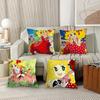 Cute Cartoon Candy Candy Pillow Case Office Cushions Suitable For Sofa Car Bedroom Decorative Cushion Cover