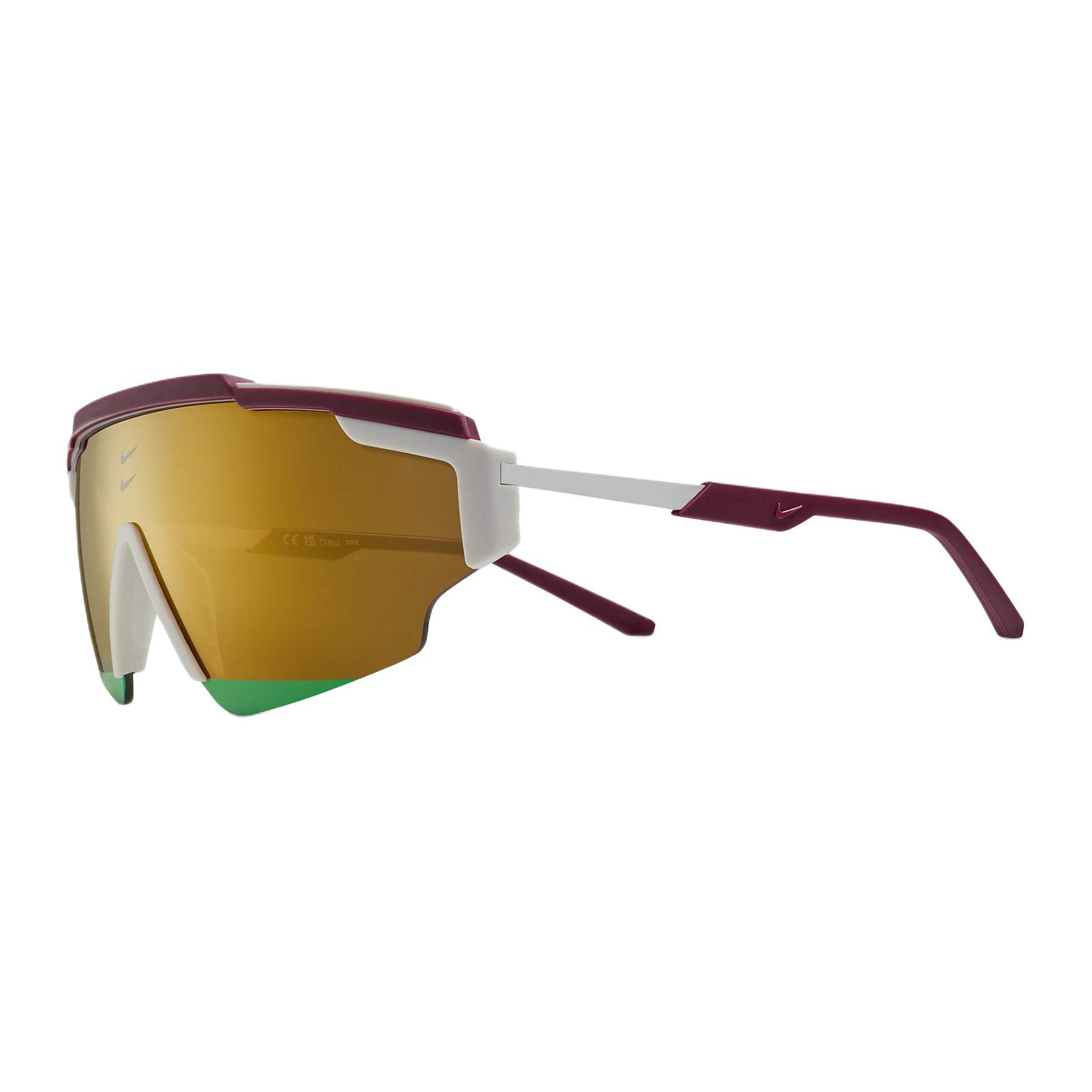 Nike Color Block Design Irregular Shape Sunglasses Men sunglasses Two-tone NKFN0300-681 64,Two-tone