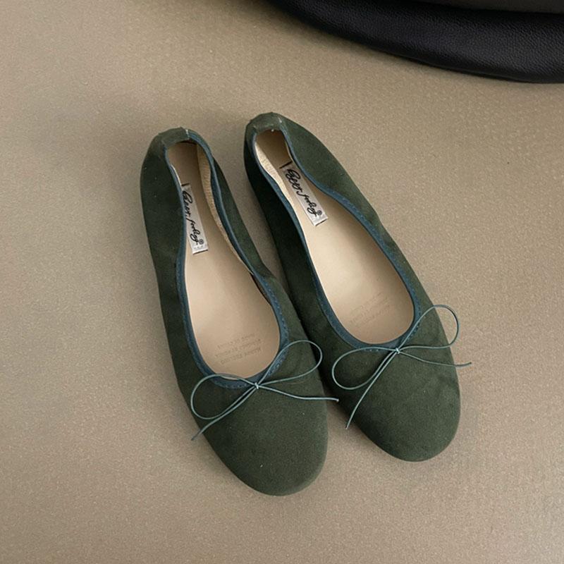 Mode Mode Damen Ballerinas Mary Janes Schuhe Warm Weich Damen Runde Zehen Schuhe Flache Damen Ballerinas Schuhe
