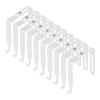 2/4/6/8/10Pcs Adjustable Outdoor Light String Hooks Rustproof Strong Load-bearing String Light Hanger Hooks Cable Cord Holders