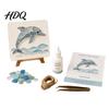 DIY Craft Kits for Adults Sea Glass Art Mosaic Kit Ocean Animal Themed Set Adult Crafting Gift Ideas Beginner Handmade Material Pack Coastal