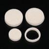 4Pcs Wool Felt Sealing Gasket For Coffee Machine Grinder Keep Powder Out Cutter Head Shock Washer Ring