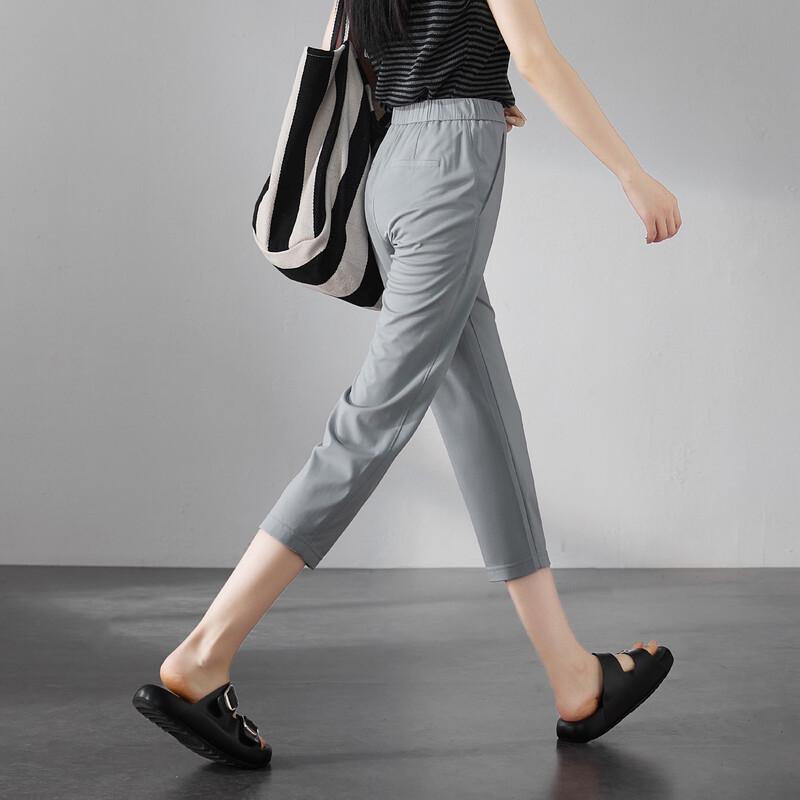 SOFSIL Women's High-Waist Skinny Casual Pants