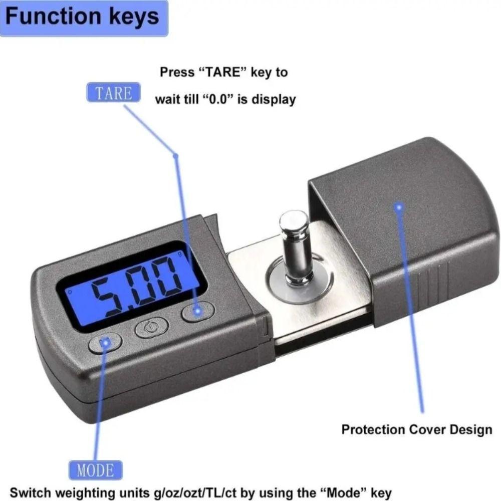 Backlight Digital Turntable Stylus Force Scale High Precise Record Player Needle Pressure  Tracking