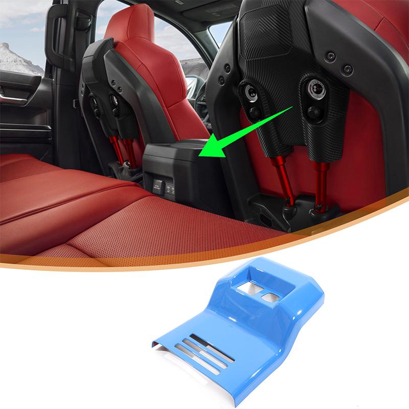 ABS Carbon Fiber For Toyota Tacoma 2024-2025 Central Control Trument Panel Steering Wheel Door Handle Interior Accessories