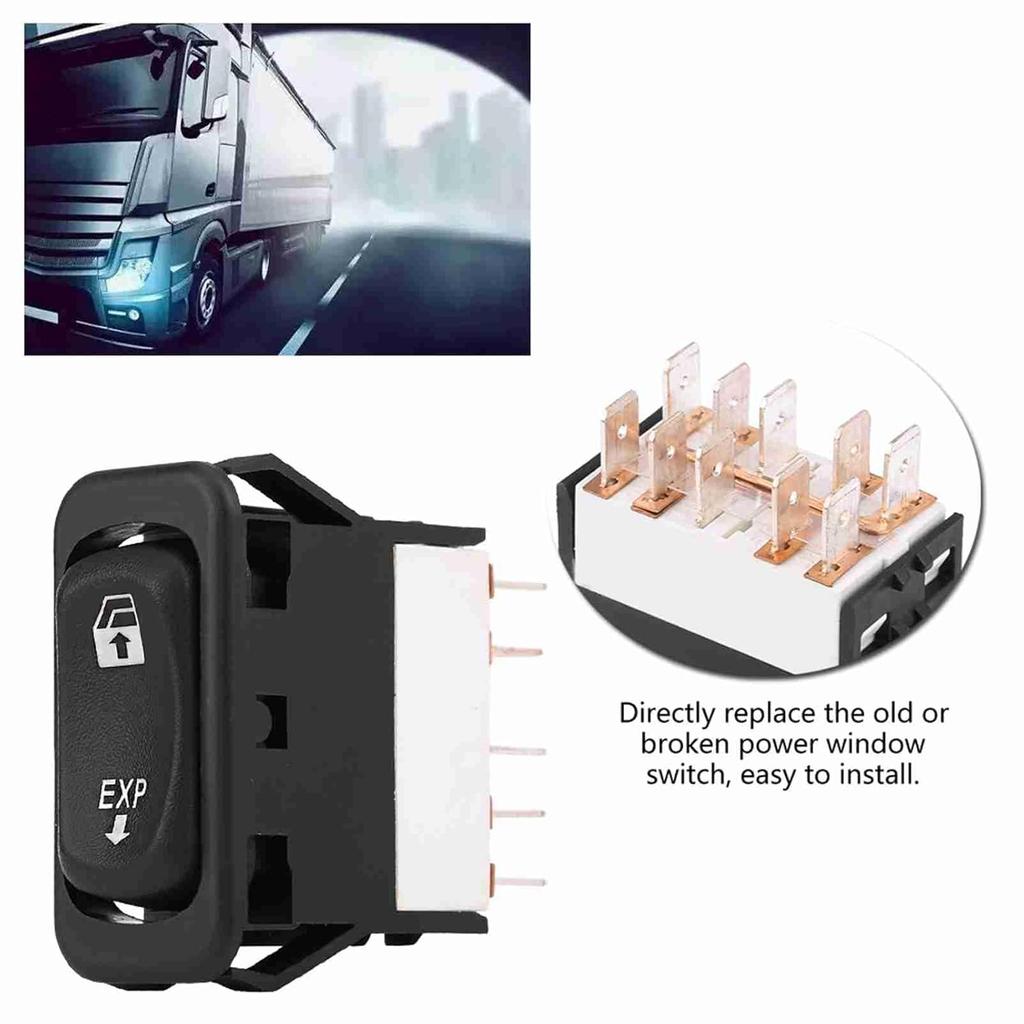 Driver Side Master Power Window Switch Button Fit Freightliner 01-11 A06-30769-008
