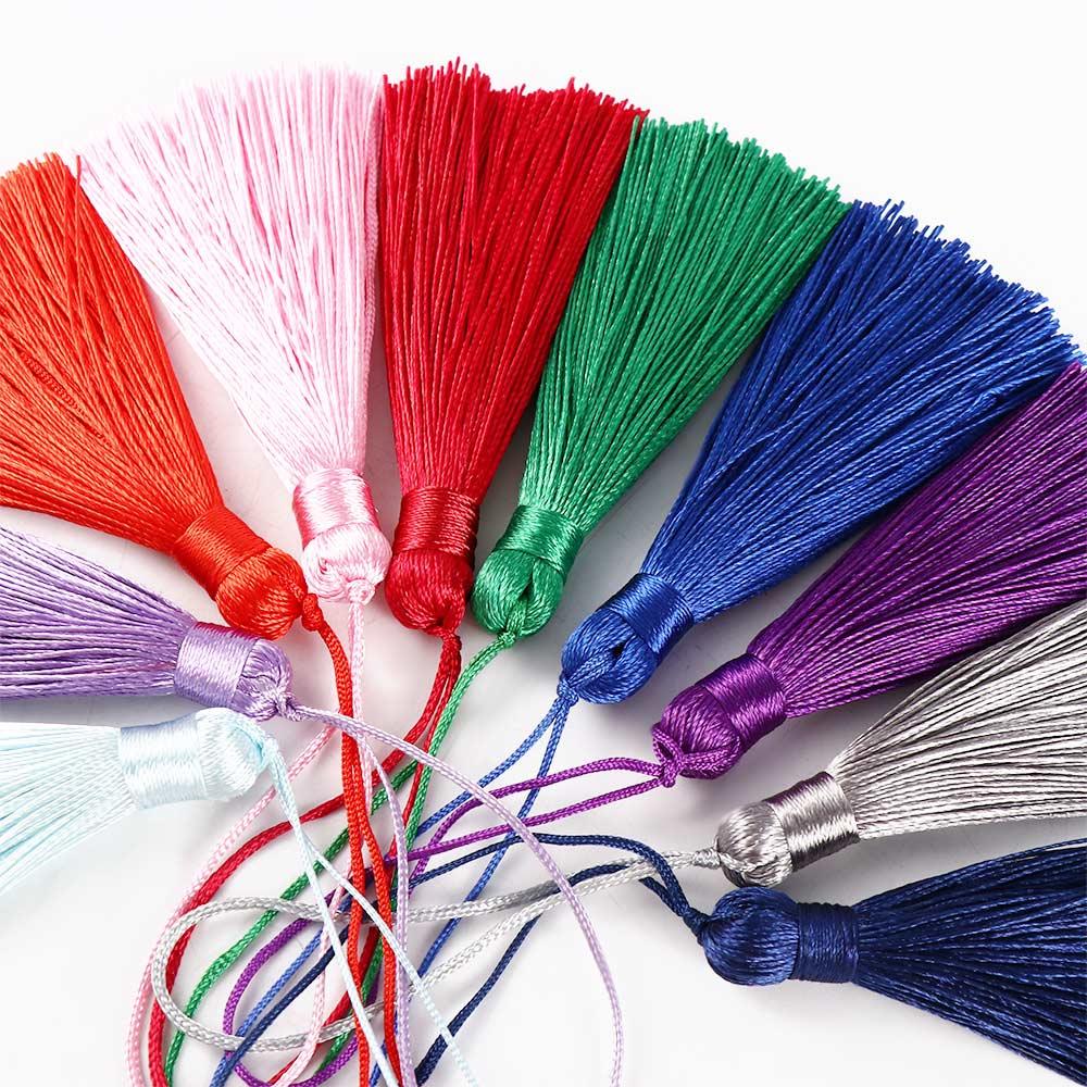 Crafts DIY Embellish Tassel Fringe Tassel Trim Accessories Tassel Hanging Rope Silk Tassel Pendant