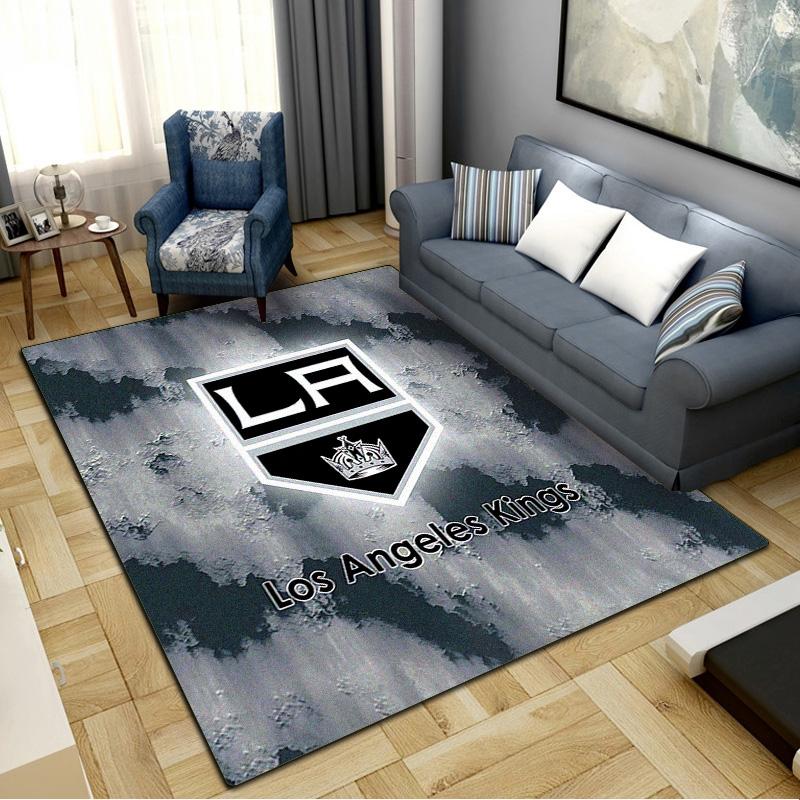 Los Angeles Kings Carpet Rug for Living Room Bedroom Home Sofa Decoration,Kids play Non-slip Floor Mat