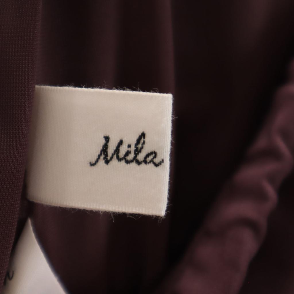 Mila Owen Wrinkle-free Easy Pants Purple Women Used