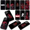 Super Hero Marvel Deadpool Superhero Cover Phone Case for Xiaomi Redmi Note 14 12 13 ProPlus A4 A3 Pro Plus 12C 13C 14C 5G