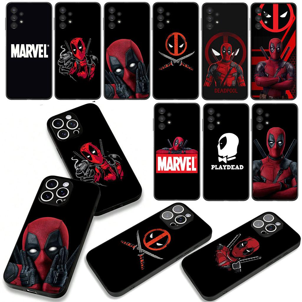 Super Hero Marvel Deadpool Superhero Cover Phone Case for Xiaomi Redmi Note 14 12 13 ProPlus A4 A3 Pro Plus 12C 13C 14C 5G
