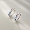 Love, personality, fashion, heart-shaped earrings, small and elegant, delicate earrings for women