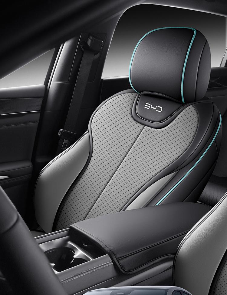 2026 BYD E7 Car Seat Cover - Perforated Leather, Breathable, Full Coverage, All-Season Cushion