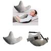 Modern Shoulder Support Pillow With Soft Short Plush Cover For Postoperative Comfort And Side Sleeping