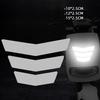 Fender Reflective Sticker Car Electric Battery Car Warning Reflective Logo Decorative Sticker Line Arrow Scratch