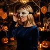 Luxurious Evening Party Masks Halloween Half Face Masquerade Mask, Pearl Decor Venetian for Elegant Costume Accessory Stage Show Banquet Catwalk