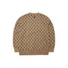 MLB Boston Red Sox Letter Pattern Casual Crewneck Sweatshirt Unisex sweatshirt Brown 3AMTM0314-43BGD