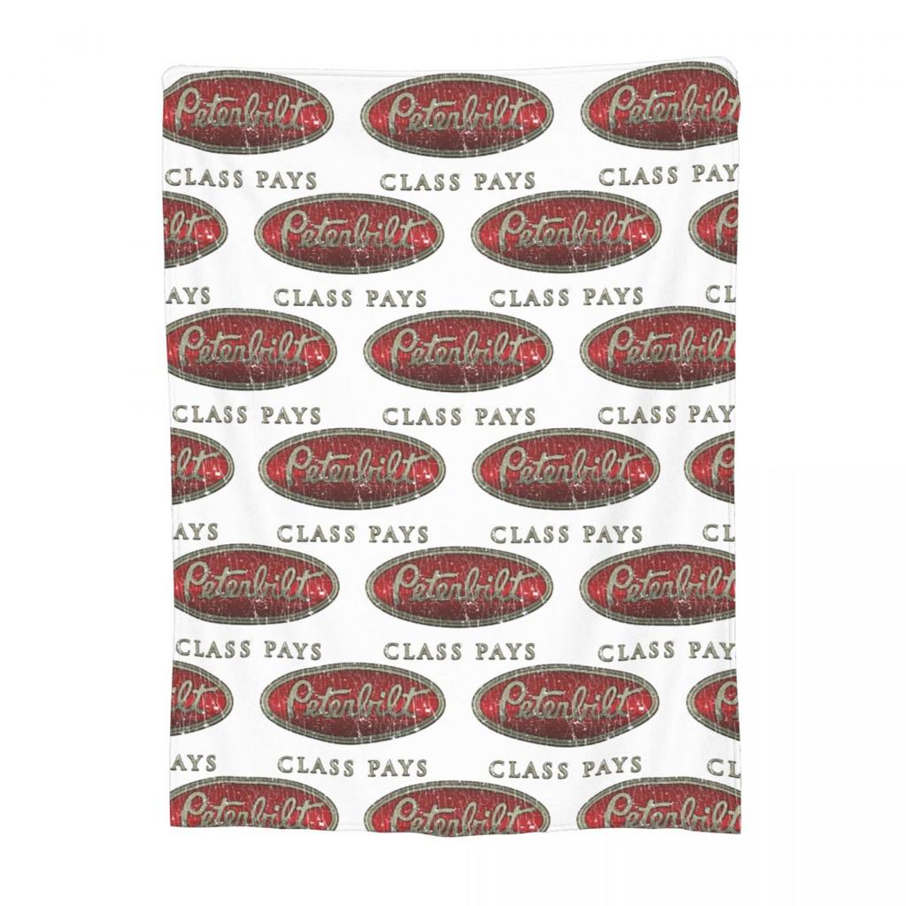 Peterbilt Class Pays 1939 Blanket Flannel Sofa Throw Blanket Lightweight for Couch Bedding Throws Bedspread Quilt