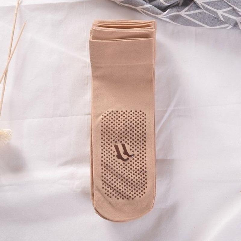 10 Pairs of Women's Summer Glue Anti-hook Silk Thickened Short Stockings