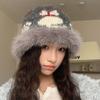 56cm to 58cm Earflap Hat Polyester Ear Protection Cap Warm Winter Knitted Hat  Winter Season