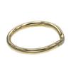 TIFFANY&Co. Gebogener Bandring K18 Gelbgold/9P Diamant #6.0(US-Grösse) 2,53g Damen Gebraucht