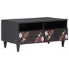 Multicolored Coffee Table 80 X 54 X 40 Cm Solid Mango Wood