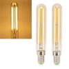 2Pcs LED Tube Bulb 4W E14 2300K Tubular Light Lamp Bulbs T20x120  for Lighting