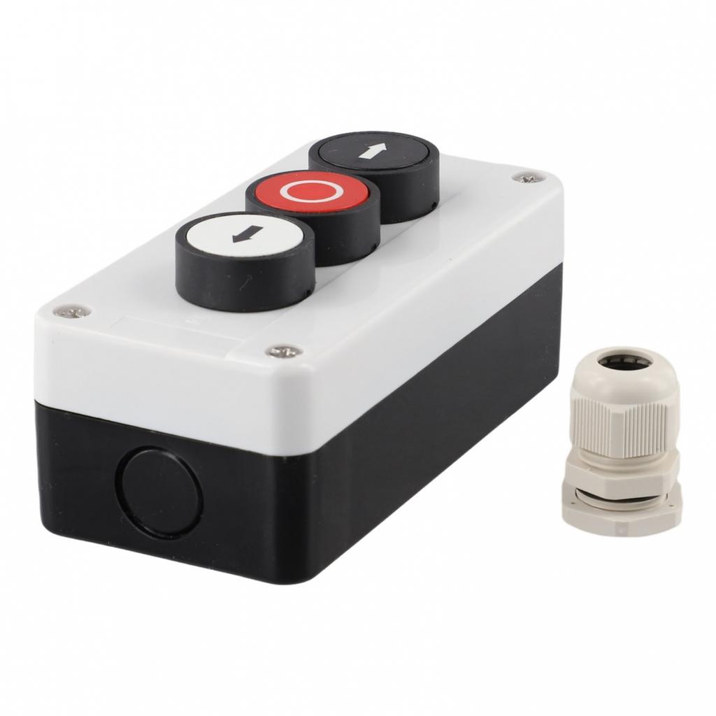 CNC Pushbutton Switch Urgent Stop Button Waterproof Control Box IP6 Protection