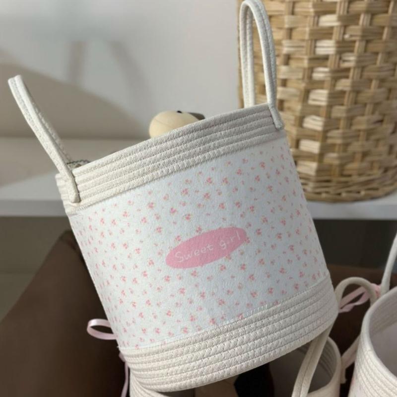 Stylish Fabric Clothes Bin With Reinforced Structure For Dorm Apartment Or Nursery Arrangement
