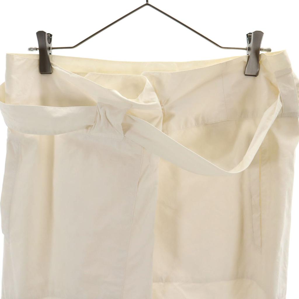 ISSEY MIYAKE 80s Brush Tag Vintage Long Skirt M White Women Used